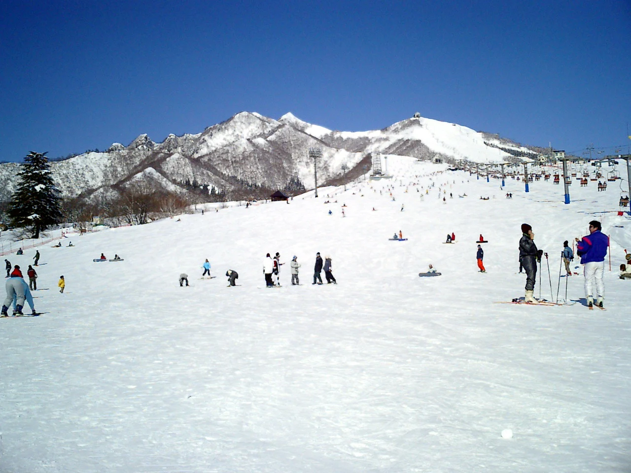 岩原滑雪場歷史實景