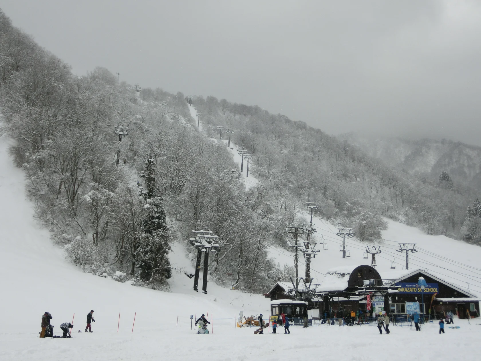 湯澤中里滑雪場歷史實景